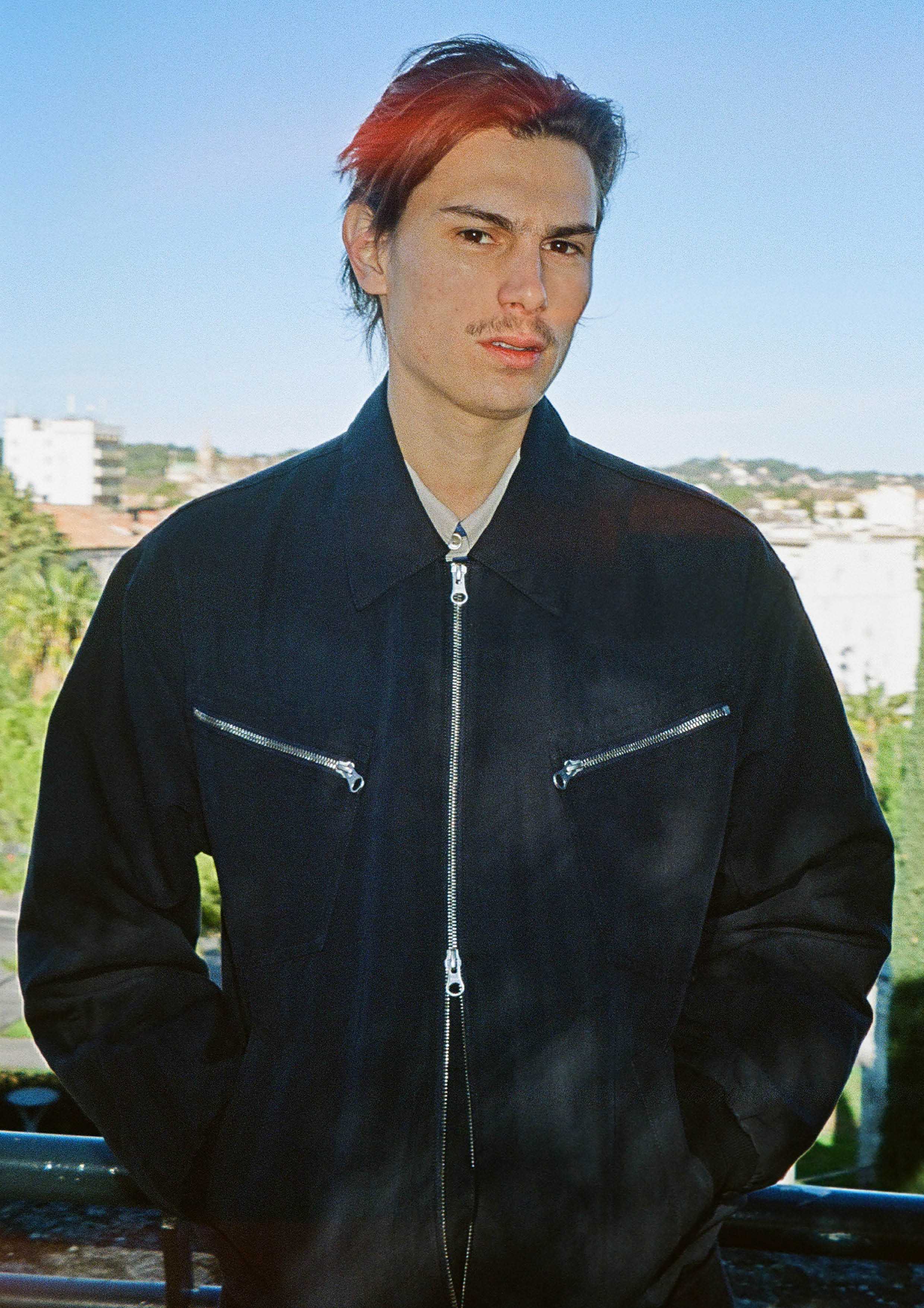 UNA TIPO DI TRAVESTIMENTO, A KIND OF GUISE - BRANIMIR BLOUSON BLU NAVY