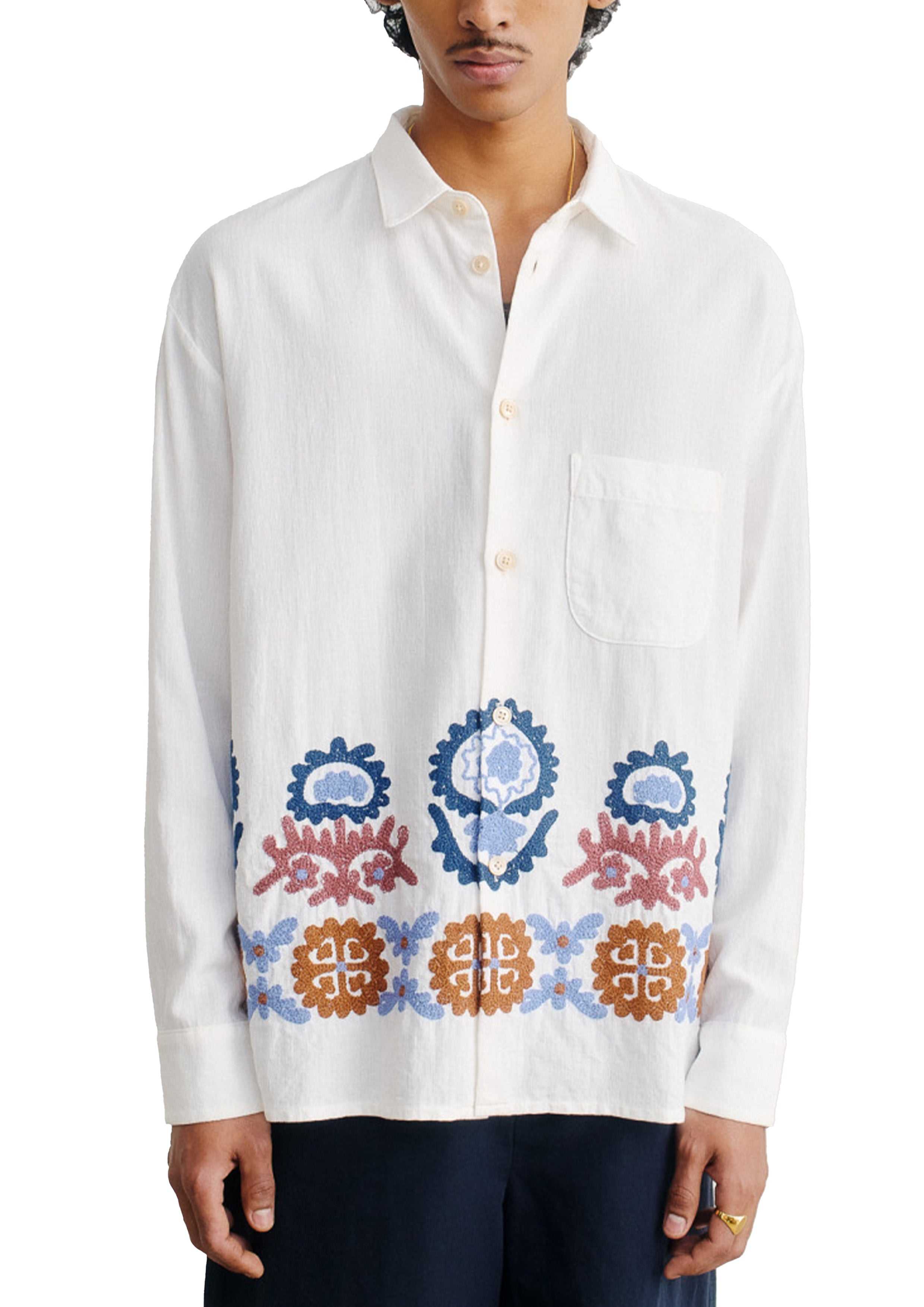 UNA TIPO DI TRAVESTIMENTO, A KIND OF GUISE - GUSTO CAMICIA BLOSSOM TRIM