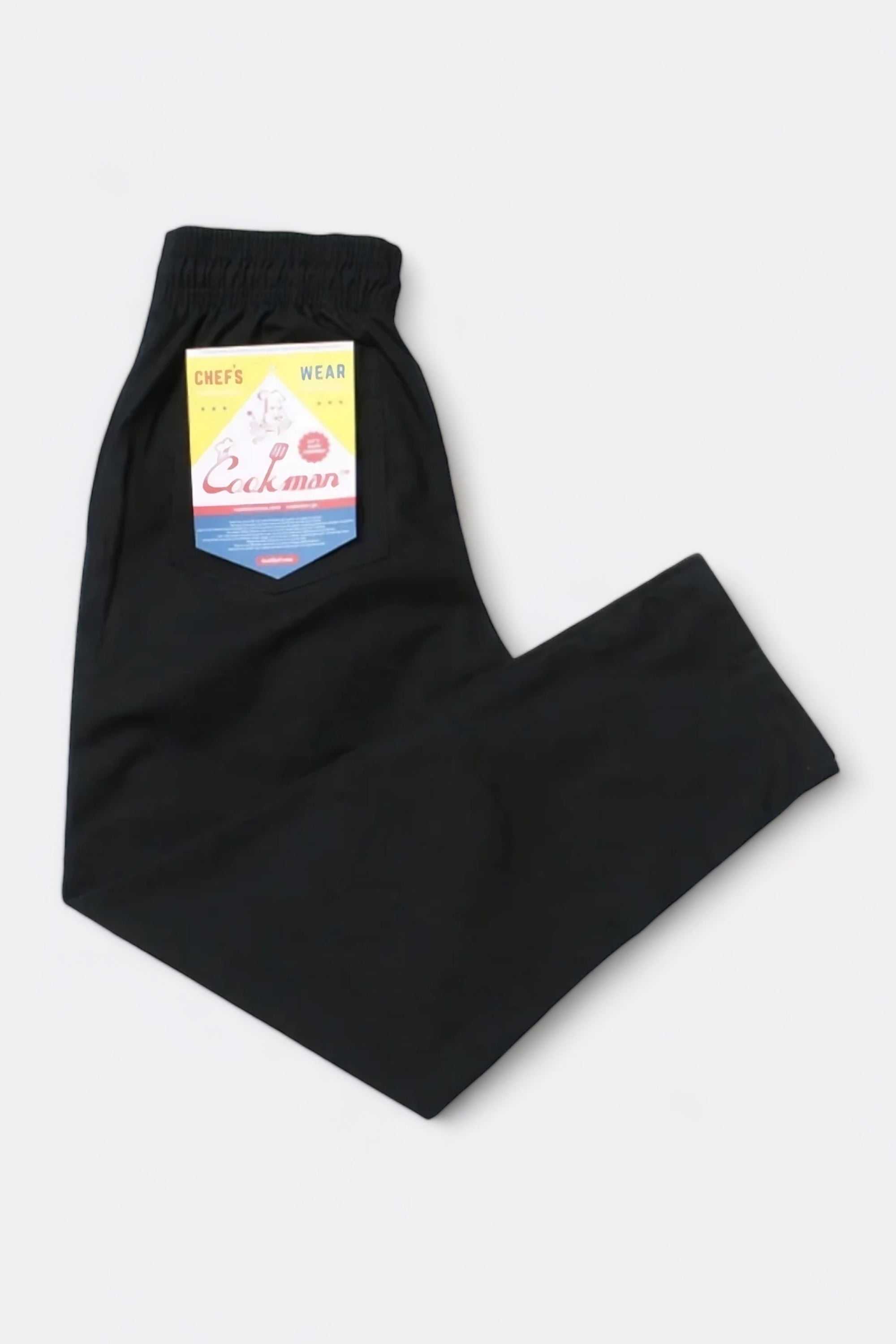 CUOCO, Pantaloni Cuoco Ripstop (Nero)