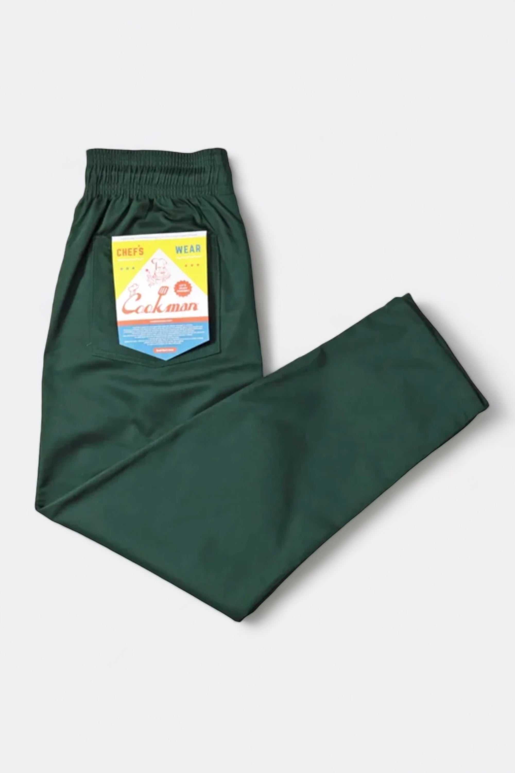 CUOCO, Pantaloni da Cuoco (Verde Scuro)